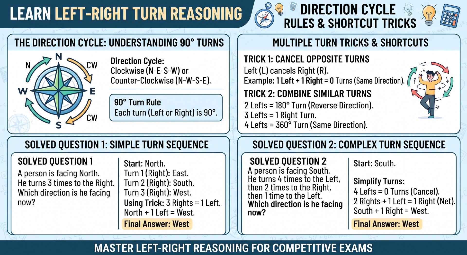Left-Right Turn Reasoning