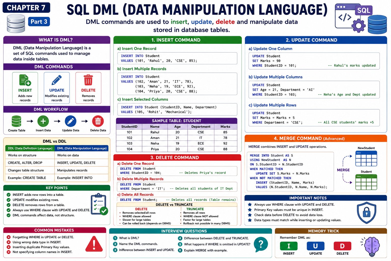 What is DML - NotesMind